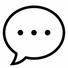 speech bubble icon