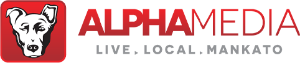 alphamedia live local mankato logo
