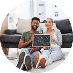 First time home buyer sign