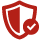 shield with check mark icon