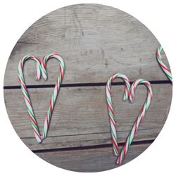 Candy Cane hearts