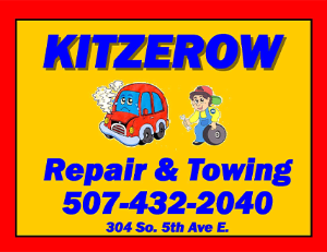 kitzerow repair and towing logo