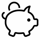 piggy bank icon